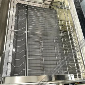Giá Xoong Bát Đa Năng INOX304 Kitchen Go Ray Giảm Chấn 15 bat det kitchen2