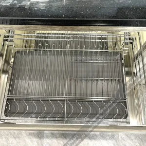 Giá Xoong Bát Đa Năng INOX304 Kitchen Go Ray Giảm Chấn 13 bat det kitchen4