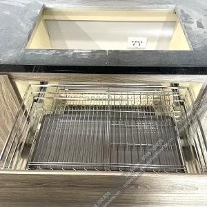 Giá Xoong Bát Đa Năng INOX304 Kitchen Go Ray Giảm Chấn 12 bat det kitchen5
