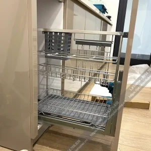 Giá Dao Thớt Gia Vị INOX304 Kitchen go 14 dao thot kitchengo14