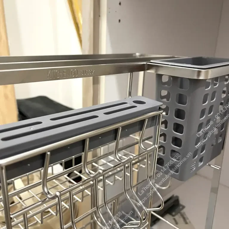 Giá Dao Thớt Gia Vị INOX304 Kitchen go 20 Giá Dao Thớt Gia Vị Inox304