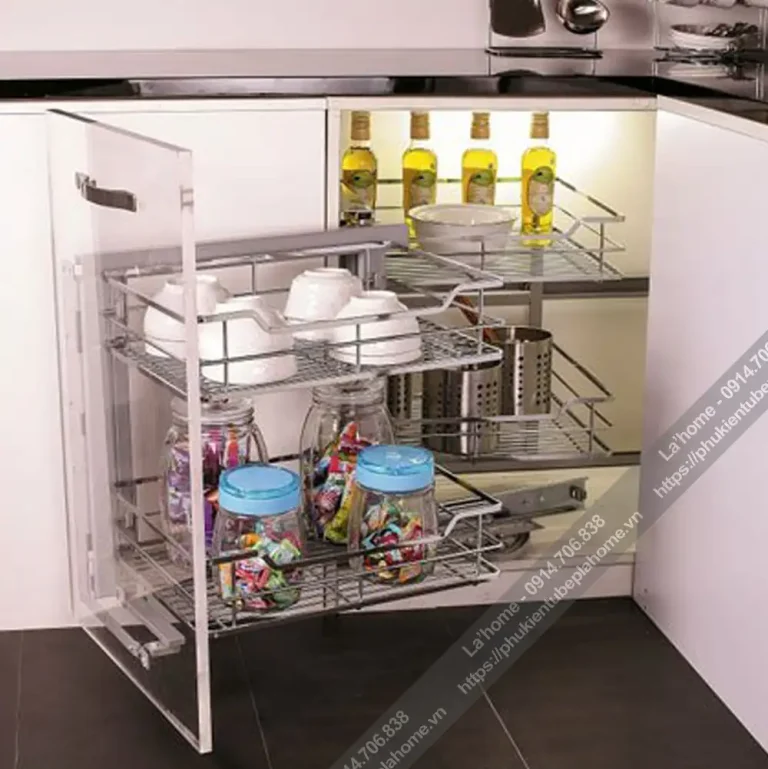 Kệ Góc Liên Hoàn Inox304