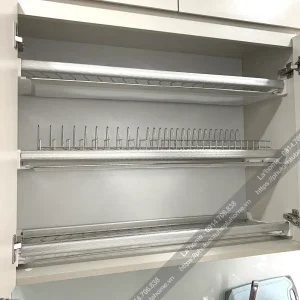 Kệ Chén Cố Định Khung Nhôm Kitchen Go 3 Tầng INOX304 15 khung nhom kitchen7 1