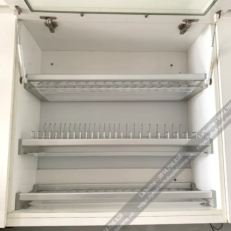 Kệ Chén Cố Định Khung Nhôm TAKI