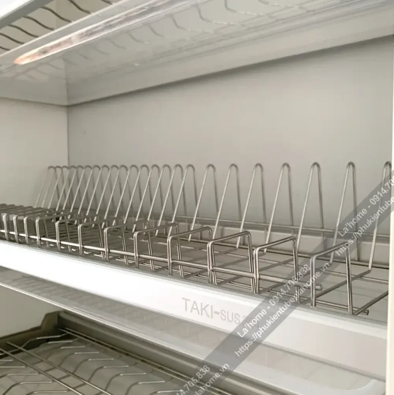 Kệ Chén Cố Định Khung Nhôm TAKI