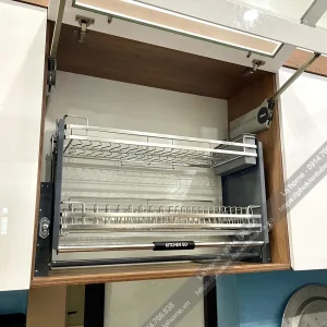 Giá Bát Nâng Hạ Kitchen Go INOX304 Nan Dẹt 2024 22 nang ha kitchengo1 1