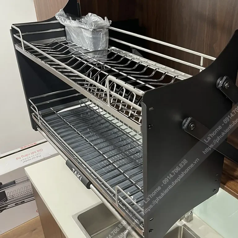 Giá Bát Nâng Hạ Inox304 Taki Nan Oval Cao Cấp 27 Giá Bát Nâng Hạ