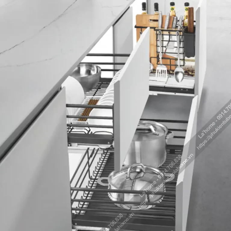 Làm sao để chọn phụ kiện tủ bếp phù hợp? 3 tủ bếp