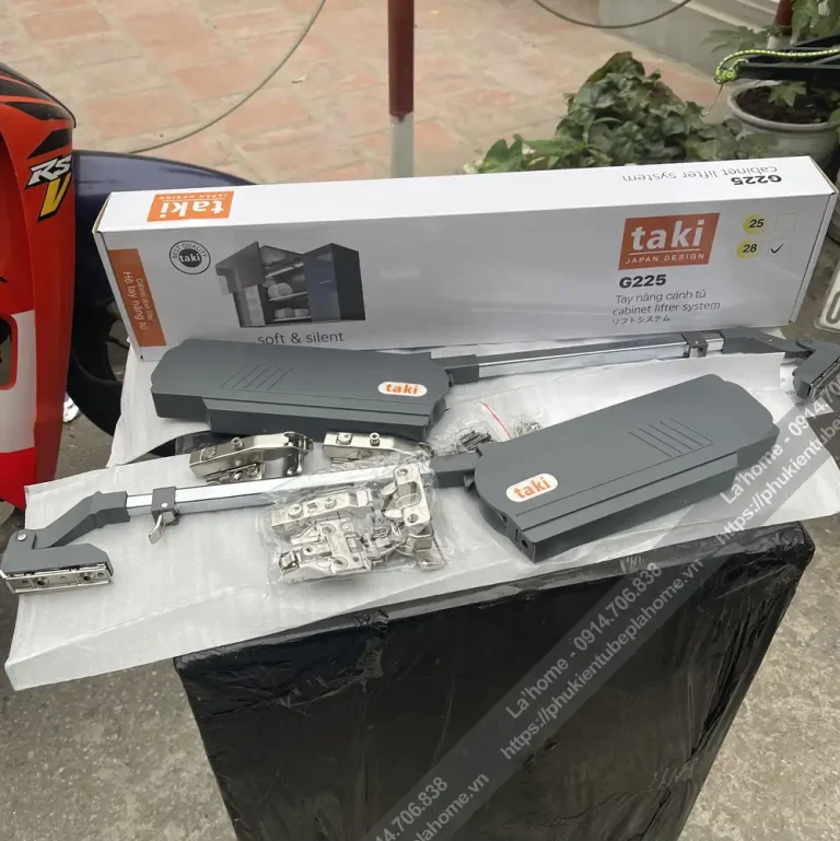 Tay Nâng Hạ Cánh Tủ Bếp Taki G225 16 Tay Nâng Hạ Cánh Tủ Bếp Taki