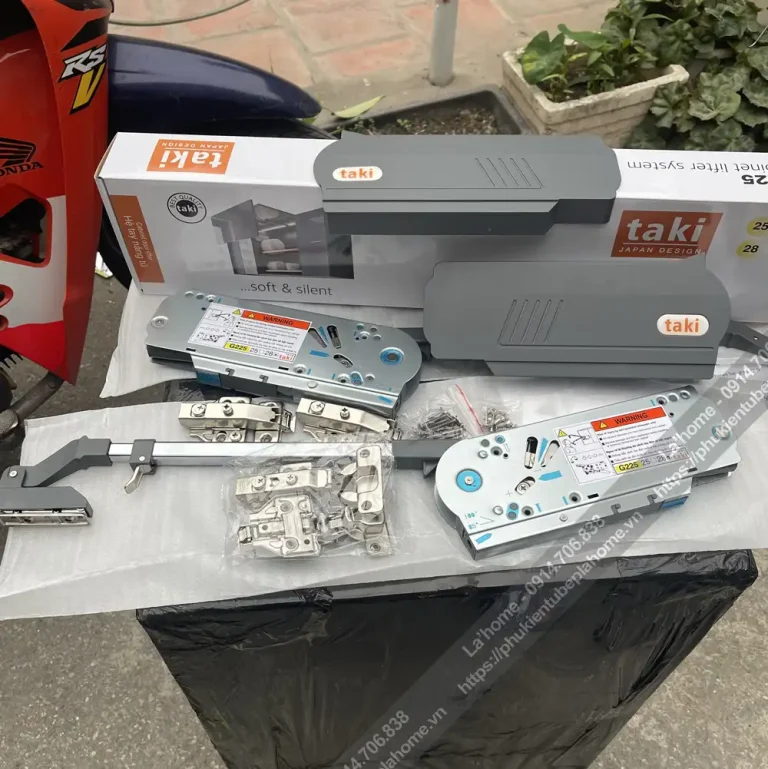 Tay Nâng Hạ Cánh Tủ Bếp Taki G225 15 Tay Nâng Hạ Cánh Tủ Bếp Taki