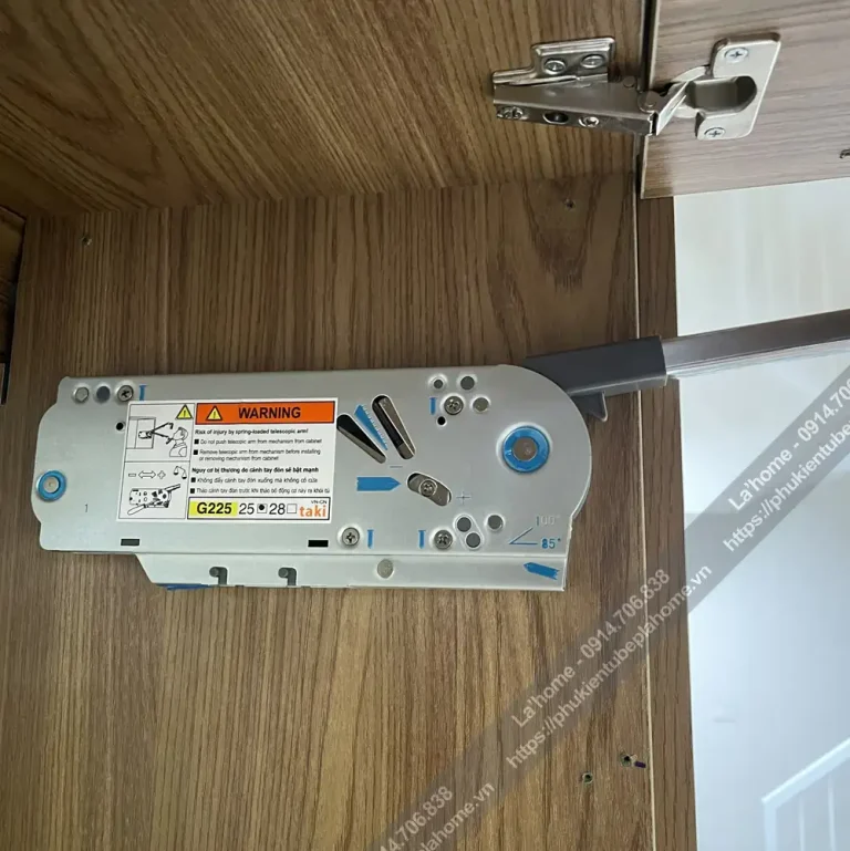 Tay Nâng Hạ Cánh Tủ Bếp Taki G225 14 Tay Nâng Hạ Cánh Tủ Bếp Taki