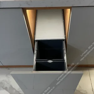 Thùng Rác 2 Ngăn Tủ Bếp Kitchen Go Dung Tích 20L 13 thung rac 2 ngan kitchen6