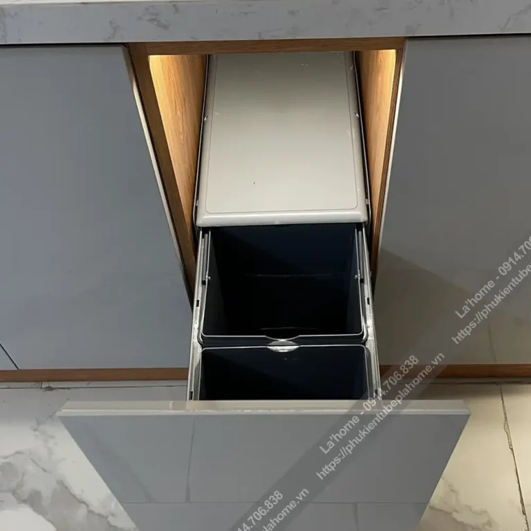 Thùng Rác 2 Ngăn Tủ Bếp Kitchen Go Dung Tích 20L 17 Thùng Rác 2 Ngăn Tủ Bếp KitchenGo