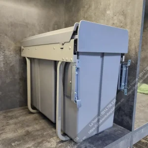 Thùng Rác 2 Ngăn Kitchen Ray Trượt Giảm Chấn 13 thung rac 2 ngan relaxy7