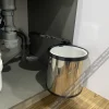 Thùng Rác Tròn Gắn Cánh Tủ Bếp Bọc Inox304