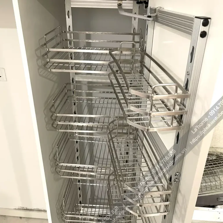 Tủ Đồ Khô 6 Tầng 12 Ngăn Nan Dẹt