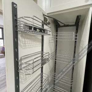 Tủ Đồ Khô 6 Tầng 12 Ngăn Nan Tròn INOX304 Cao Cấp 14 tu do kho nan tron2