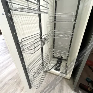 Tủ Đồ Khô 6 Tầng 12 Ngăn Nan Tròn INOX304 Cao Cấp 16 tu do kho nan tron4