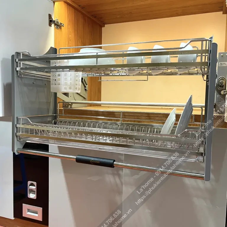 Giá Bát Nâng Hạ Tủ Bếp
