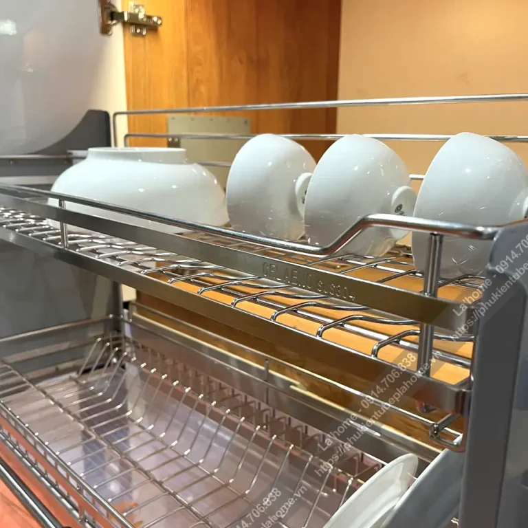 Giá Bát Nâng Hạ Tủ Bếp