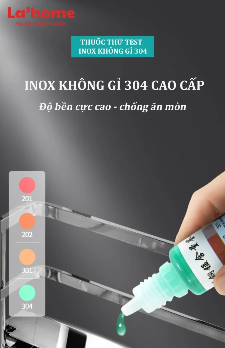 Giá Để Xoong Nồi Tủ Bếp Celaeno INOX304 Có Ray Giảm Chấn